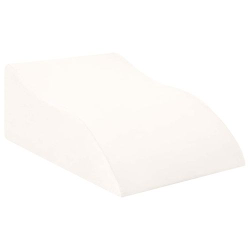 Възглавничка за крака Бяло 68 x 41 x 24 см PU пяна