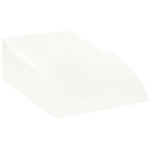 Възглавничка за крака 68 x 41 x 24 см PU пяна Бяло