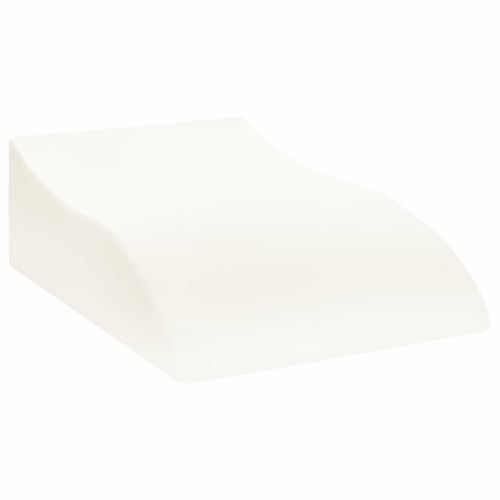 Възглавничка за крака 68 x 40 x 21,5 см PU пяна Бяло