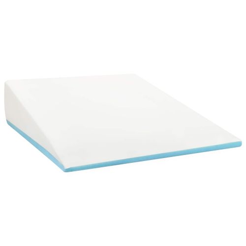 Възглавница за лагер Едноцветен Сив 69 x 64 x 19 см Мемори пяна
