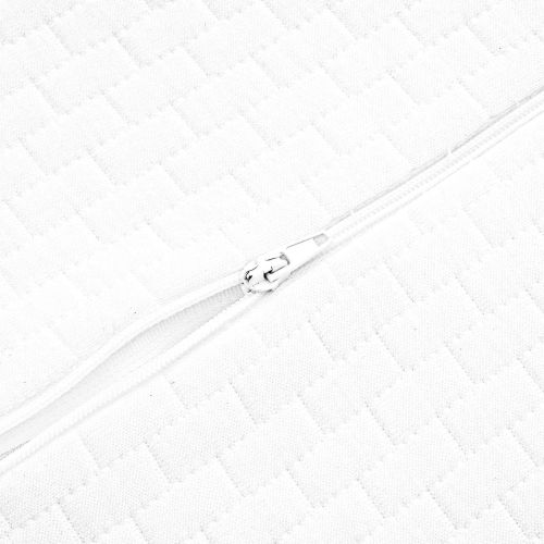 Възглавница за спане Бяло 50 x 30 x 10,5 см Мемори пяна