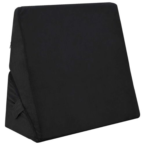 Възглавница за лагер Черно 55 x 55 x 26 см Мемори пяна