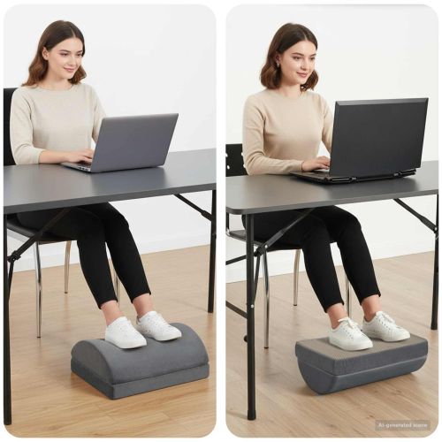 Едноцветен Сив 44 x 29 x 17 см PU пяна