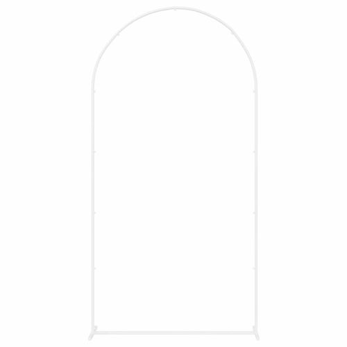 Сватбена арка Бяло 100 x 39 x 200 см Стомана