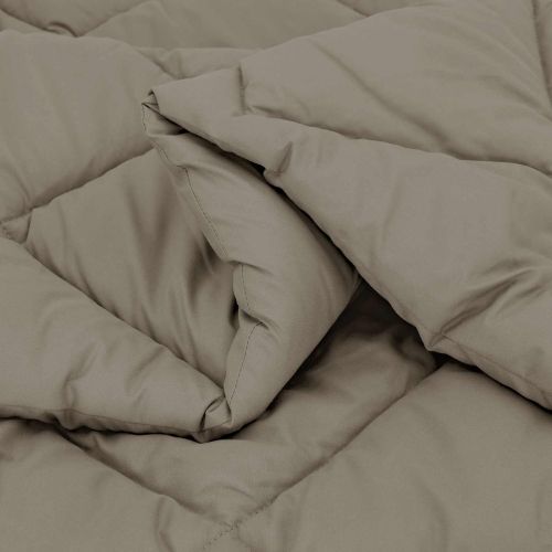 Летен юрган Светлосиво 220 x 135 см Микрофибър