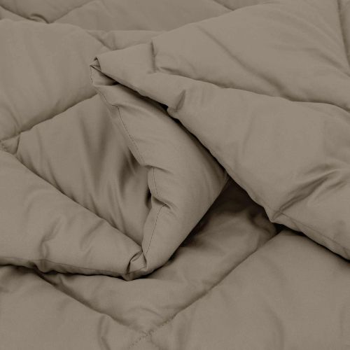 Зимен юрган Светлосиво 140 x 220 cm Микрофибър