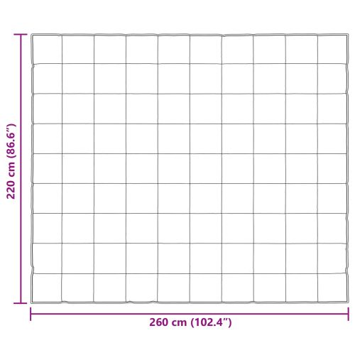 Летен юрган Златист 220 x 260 cm Сатен и микрофибър