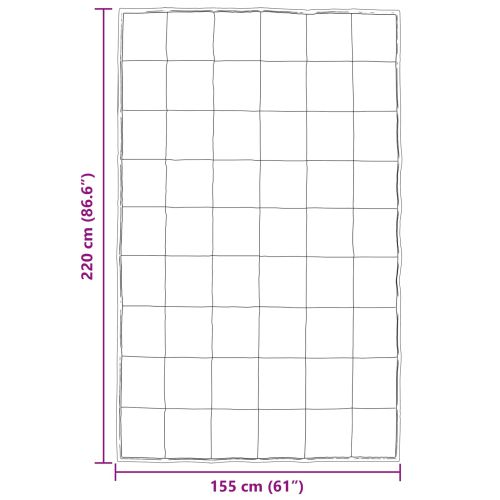 Пълно годишно юрганче Златист 155 x 220 cm Сатен и микрофибър