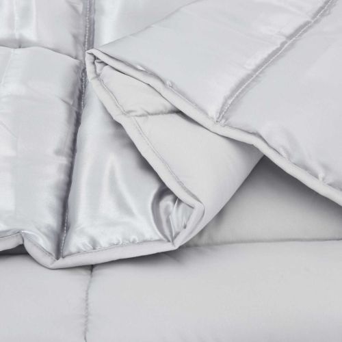 Пълно годишно юрганче 135 x 220 см 300 gsm Сребрист