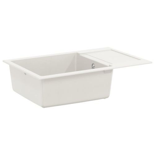 Мивка Бяло 780 x 500 мм 80% Кварц и 20% Смола