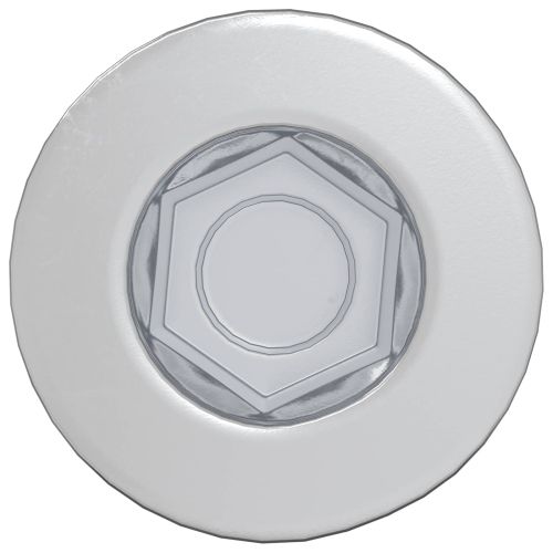 Капачков винт 2 pcs Сребрист M7 x 40 мм Стомана