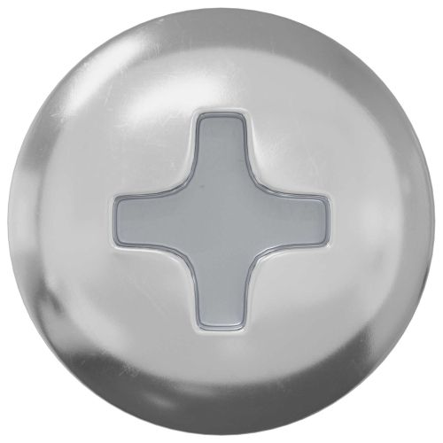 Винт 2 pcs Сребрист 9,8 x 35 мм Желязо