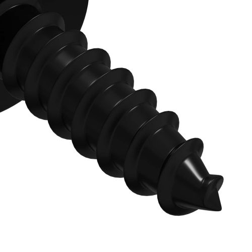 Самонарезен гвоздей 16364 pcs Черно 3,5 x 12 мм Желязо