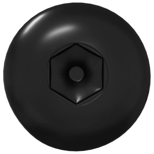 Гайки сSleeve 12 pcs Черен M4 x 14,5 мм Метал