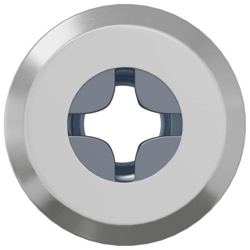 Гайка с заключване 2 pcs Сребрист М6 x 15 мм Стомана