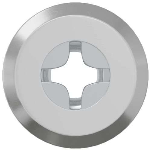 Гайка с заключване 12 pcs Сребрист М6 x 15 мм Стомана