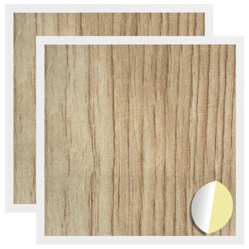 Самозалепваща корица за винтове 2 pcs Дъб Ø 20 x 0,5 мм