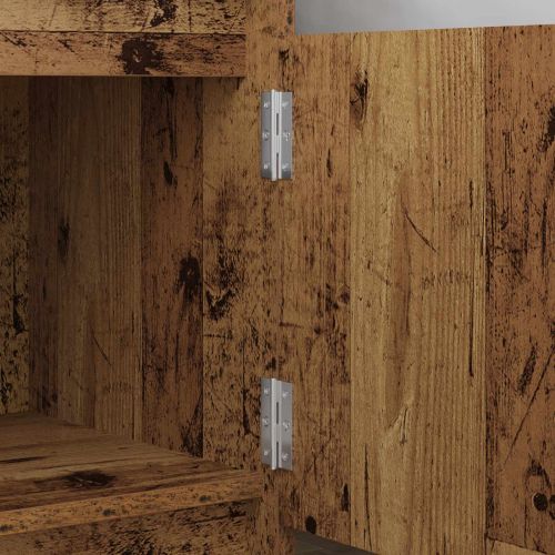 Панта Едноцветен 2 pcs Сребрист 58 x 35 x 1 мм Стомана