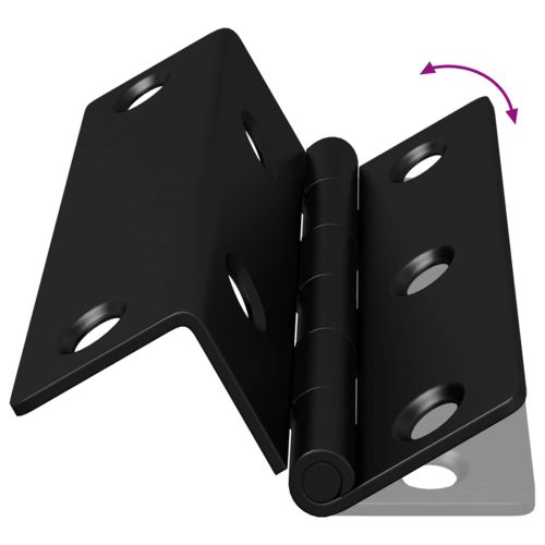 Панта 537 pcs Черно 38 x 17 x 60 мм Желязо