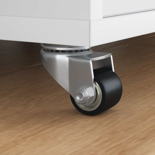 Кастър 12 pcs Сребрист 44,1 х 44,1 х 1,95 мм Найлон