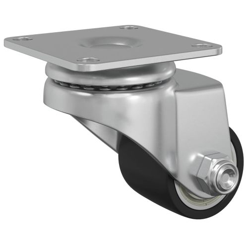 Кастър 12 pcs Сребрист 44,1 х 44,1 х 1,95 мм Найлон