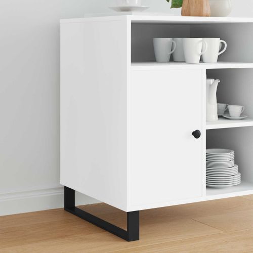 Крака за мебели 12 pcs Черно 481 x 40,5 x 100 мм Желязо