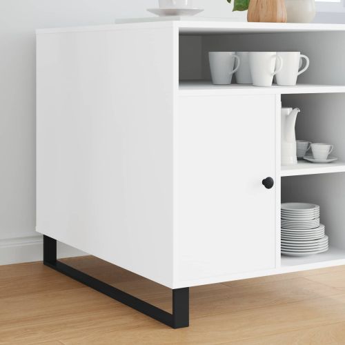 Крака за мебели 12 pcs Черно 796 x 40,5 x 100 мм Желязо