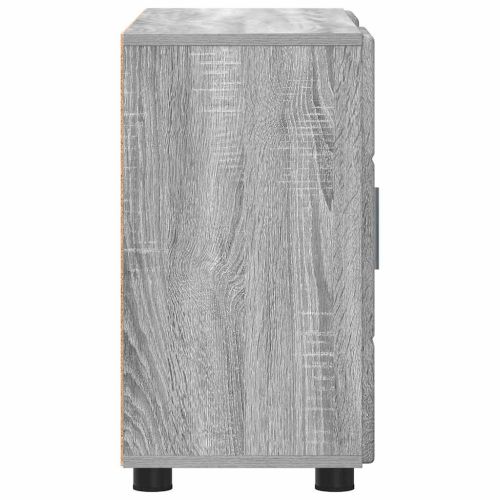 Служебен шкаф с рафт FLORIN Сив Сонома 88,5 x 30,5 x 55,5 см