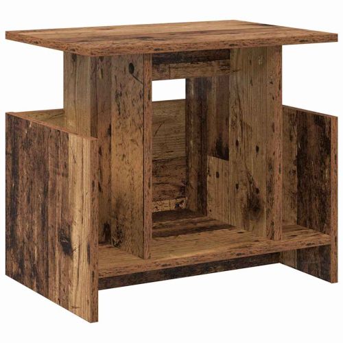 ТВ стойка 2 pcs Старо дърво 50 x 35 x 45 cm Инженерно дърво