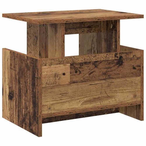 ТВ стойка 2 pcs Старо дърво 50 x 35 x 45 cm Инженерно дърво