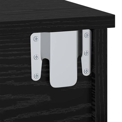 Нощно шкафче Черния дъб 40 x 31 x 15 см Инженерно дърво