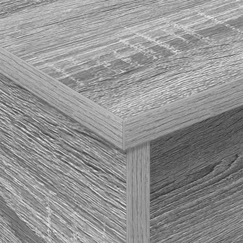 Нощно шкафче Сив Сонома 40 x 31 x 15 см Инженерно дърво