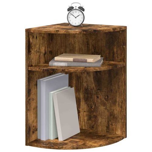 Крайна масичка Димян дъб 39,7 x 39,7 x 60 см Инженерно дърво