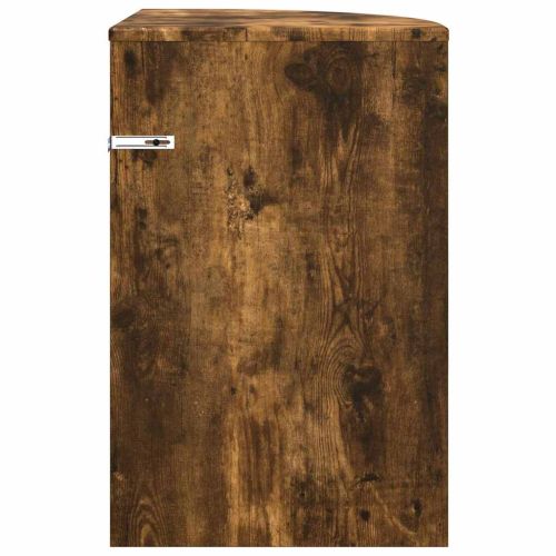 Крайна масичка Димян дъб 39,7 x 39,7 x 60 см Инженерно дърво