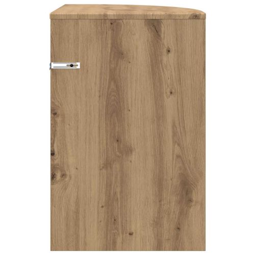 Крайна масичка Дъб 39,7 x 39,7 x 60 см Инженерно дърво