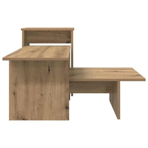 Конзолна маса Дъб 91,5 x 35 x 38,5 см Инженерно дърво