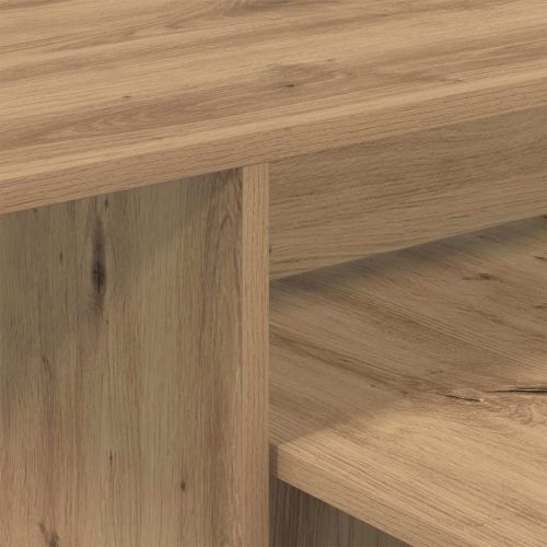 Конзолна маса Дъб 91,5 x 35 x 38,5 см Инженерно дърво