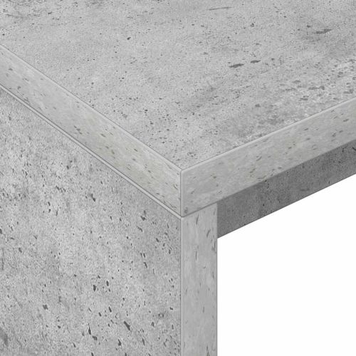 Бюро Циментено сиво 109 x 50 x 78 см Инженерно дърво