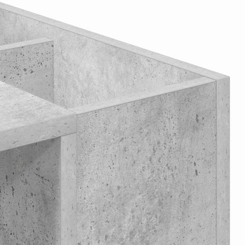 Бюро Циментено сиво 109 x 50 x 78 см Инженерно дърво