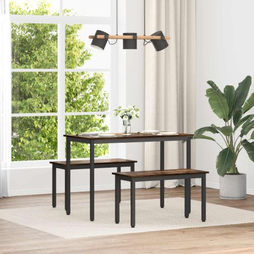 Пейка Димящ дъб 80 x 35 x 45 cm Инженерно дърво