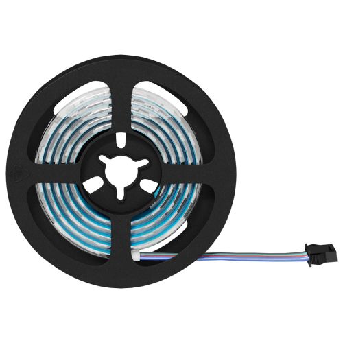 LED лента 2 pcs Черен и прозрачен 900 мм Мед и пластмаса