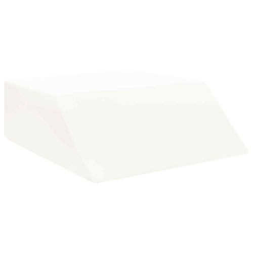 Възглавничка за крака Едноцветен Бяло 63 x 52 x 19,5 см PU пяна