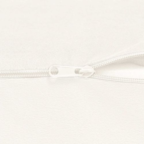 Възглавничка за крака Едноцветен Бяло 63 x 52 x 19,5 см PU пяна