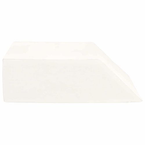 Възглавничка за крака Едноцветен Бяло 63 x 52 x 19,5 см PU пяна