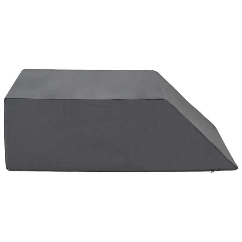 Възглавничка за крака Едноцветен Сив 63 x 52 x 19 см PU пяна