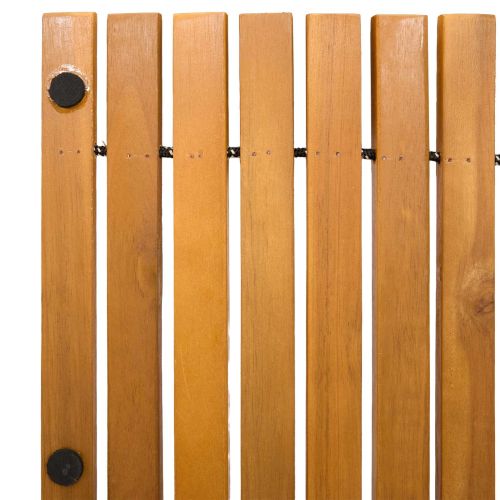 Постелка за баня Кафяво 80 x 50 cm Солидно акациево дърво