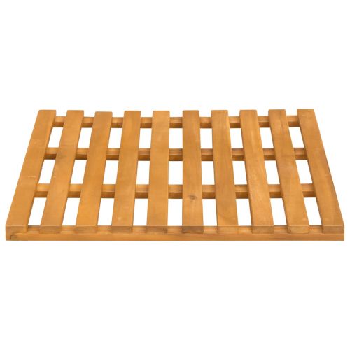 Постелка за баня 2 бр. Натурално 50 x 48 см