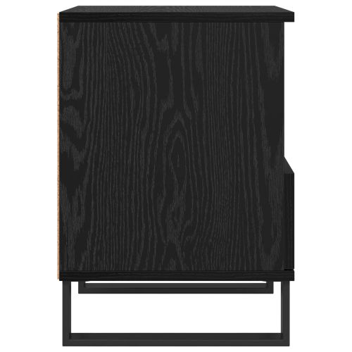 Шкаф за легло Черния дъб 40 x 35 x 50 см Инженерна дървесина