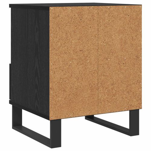 Шкаф за легло Черния дъб 40 x 35 x 50 см Инженерна дървесина