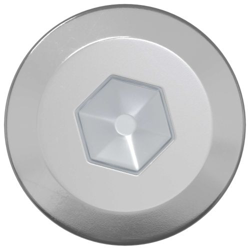 Дървени винтове 12 pcs Сребрист M6 x 70 мм Стомана